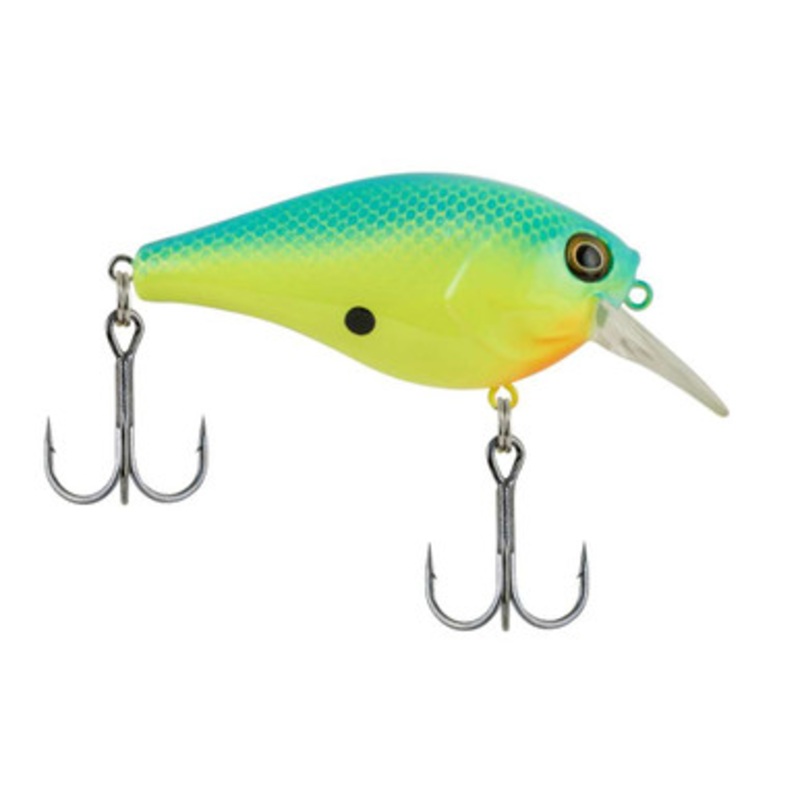 Berkley BHBSB3.5 Squarebill Crankbait Lure – Blue Chartruese