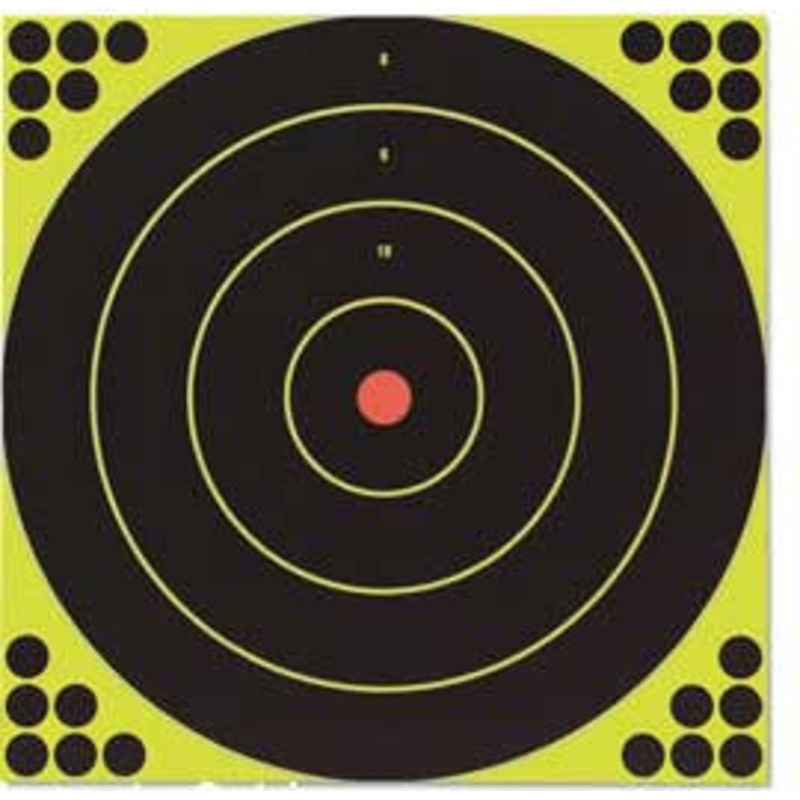 Birchwood Casey Shoot-N-C Bullseye Targets, 12, 5 Targets + 120 Pasters