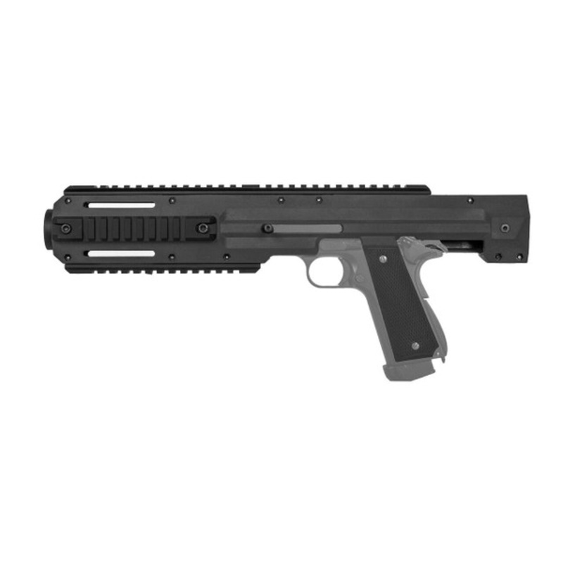 Lancer Tactical Carbine Conversion Kit for 1911/MEU Pistols, Black
