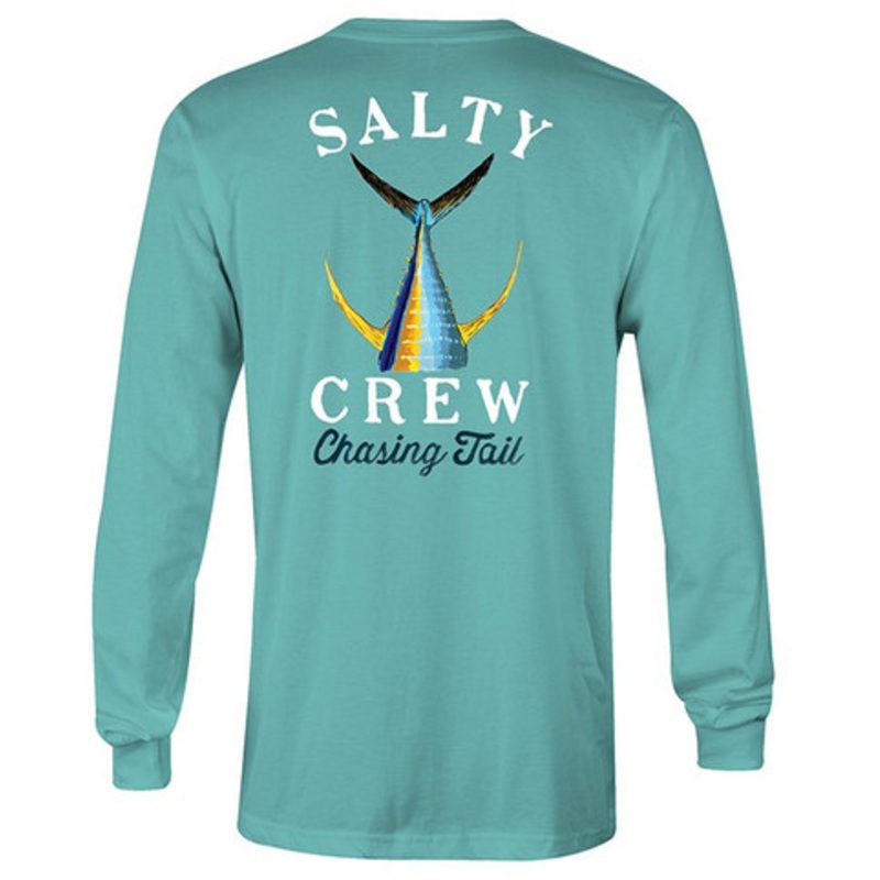 Salty Crew Tailed Long Sleeve T-Shirt – Sea Foam – Large