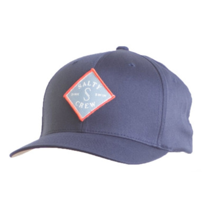 Salty Crew Tippet Stamped Hat – Navy – S/M