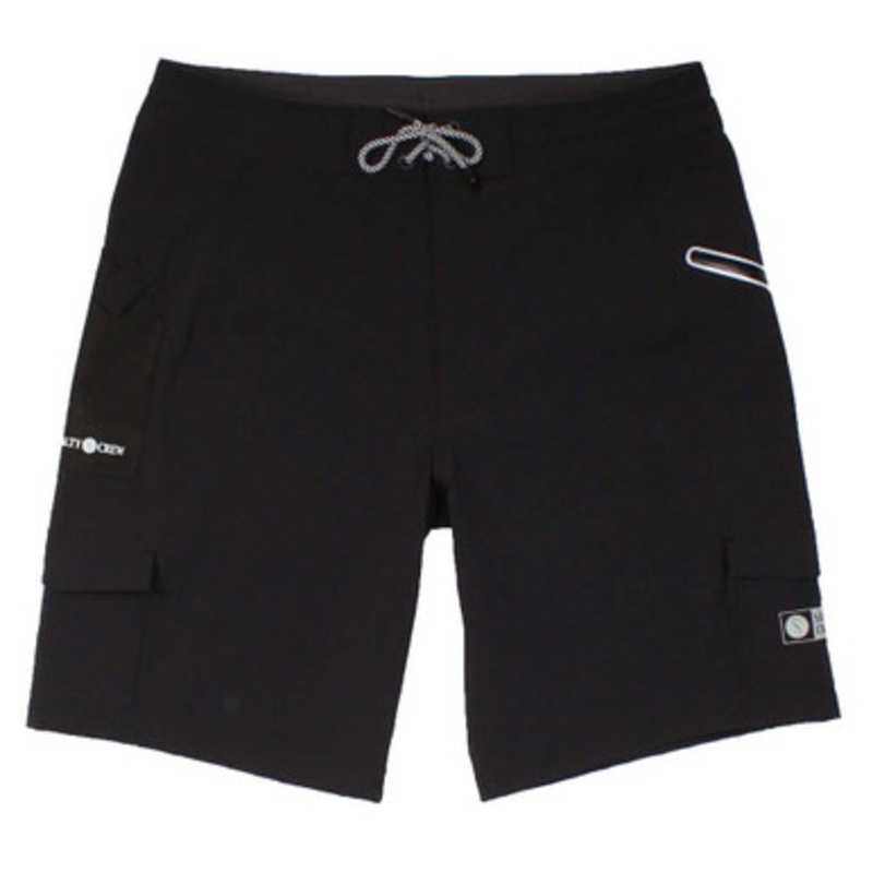 Salty Crew Transom Alpha Utility Boardshorts – Black 36