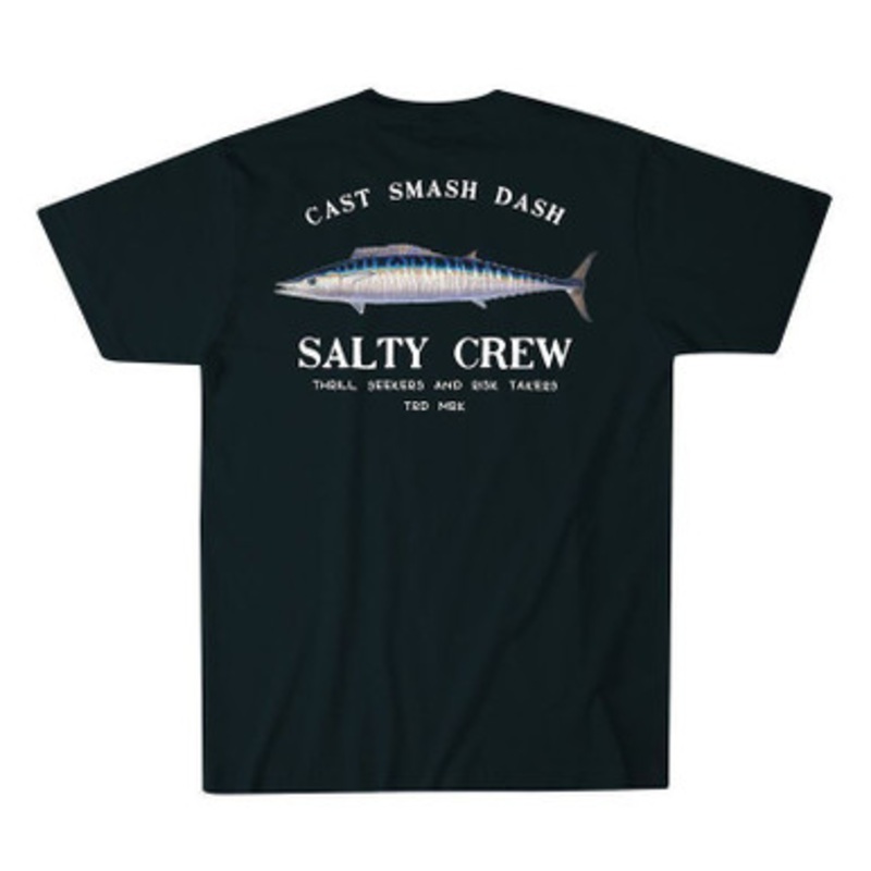 Salty Crew Wahoo Mount Short Sleeve T-Shirt – Black – M