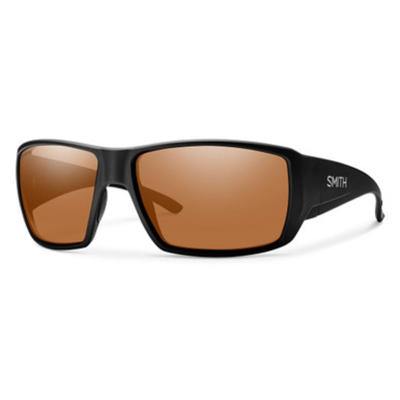 Smith Optics Guides Choice Sunglasses – Matte Black/Polarized Copper Mirror