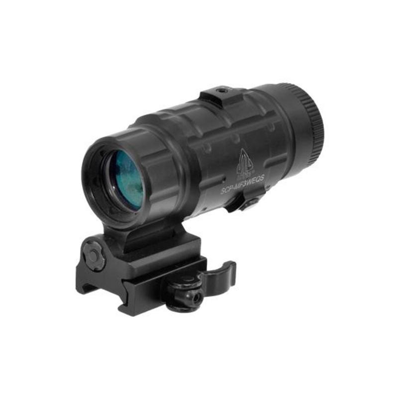 UTG 3X Magnifier with Flip-to-side Quick Detach Picatinny Mount