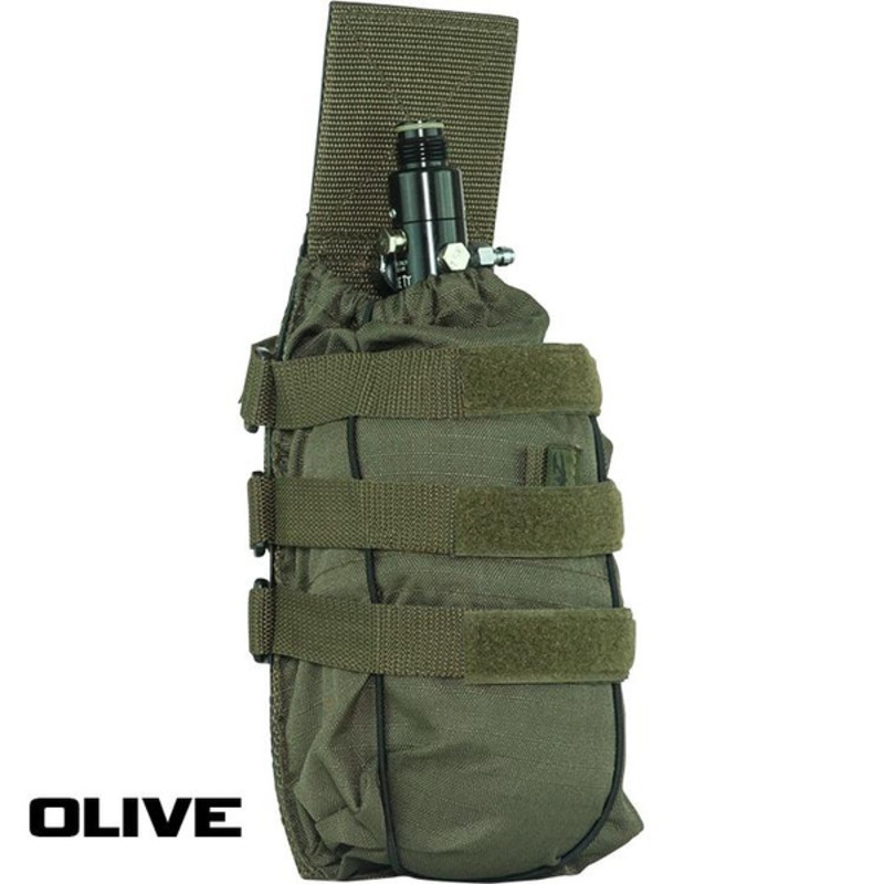Valken V-TAC HPA/SLP Tank MOLLE Pouch, OD Green