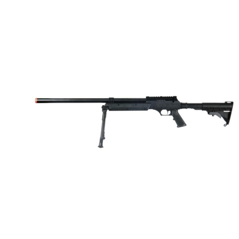 Well MB06 Spring Airsoft Sniper Rifle with Adjustable LE Style Stock and Bipod