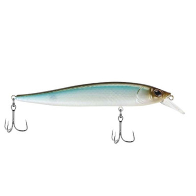 Berkley BHBST100 Stunna Jerkbait – 100 – Stealth Minnow