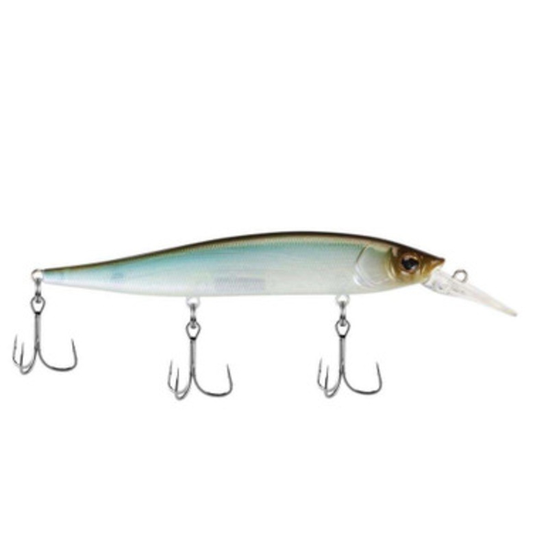 Berkley BHBST112 Stunna Jerkbait – 112+1 – Stealth Minnow