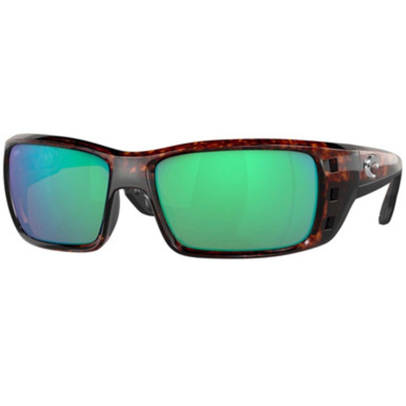 Costa Permit Sunglasses – Tortoise Frame/Green Mirror 580G Lens