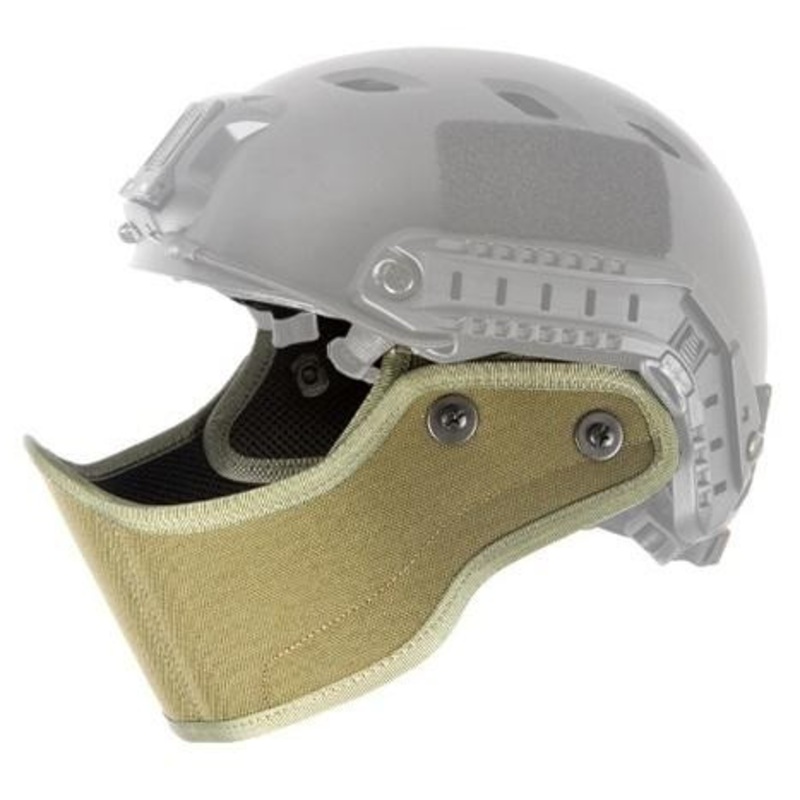 Lancer Tactical SpecOps Military Style Helmet Face Mask, OD Green