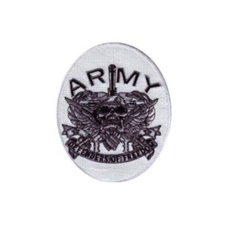 Raptors Tactical 4.5” ARMY Defenders of Freedom Iron On Patch