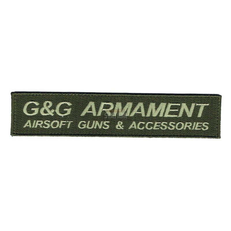 G&G Armament Official Velcro Patch, Long, OD