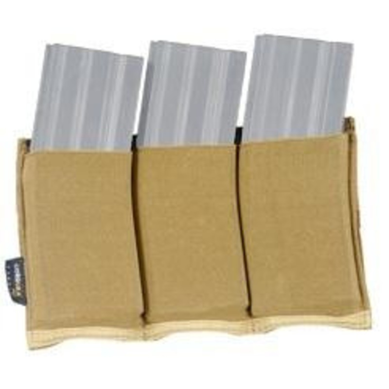 Lancer Tactical Triple M4 Magazine Pouch – Tan
