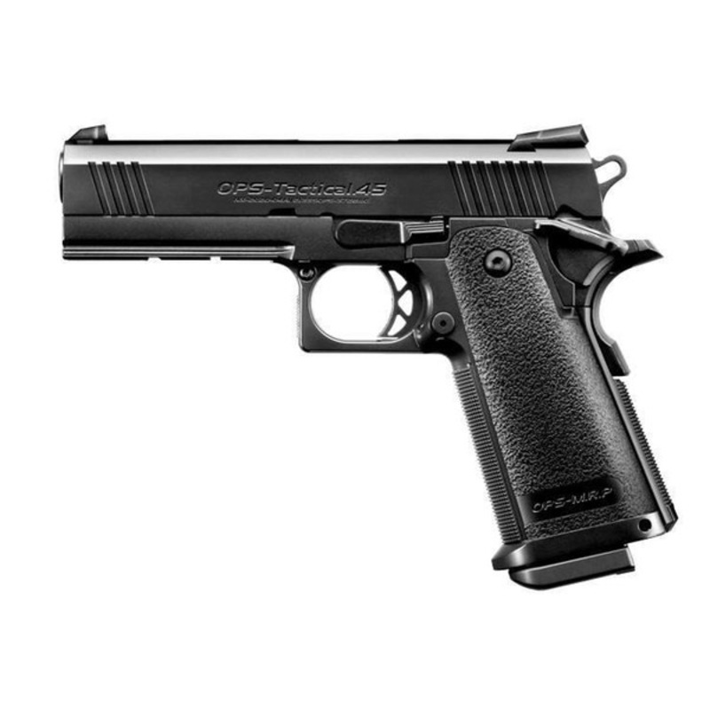 Tokyo Marui Hi-Capa 4.3 Gas Blowback Airsoft Pistol, Black