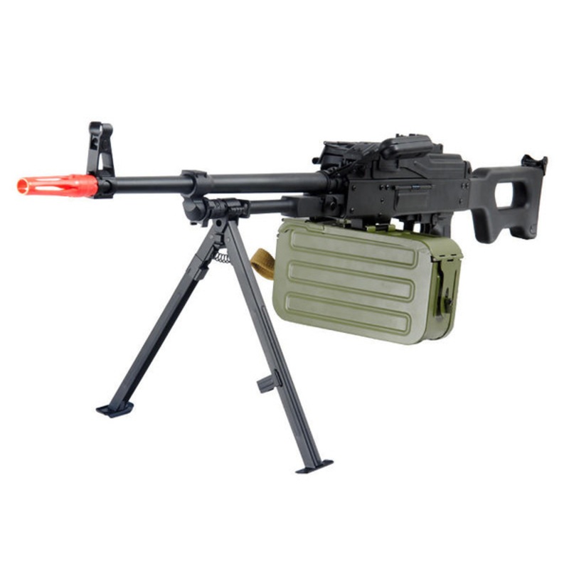 A&K PKM Full Metal Support Airsoft Rifle