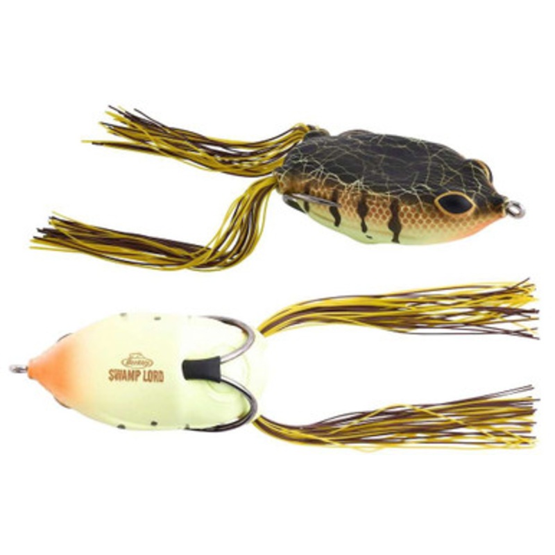 Berkley Swamp Lord Hollow Body Frog – 2.6in – Chartreuse Perch