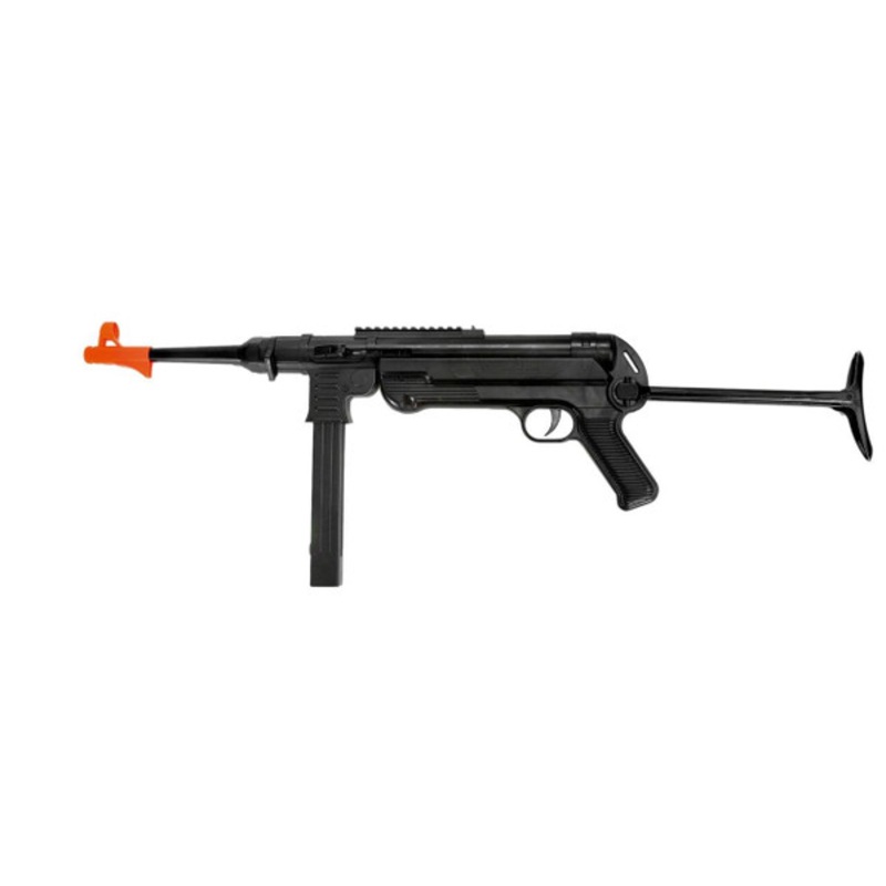 MP40 Style WWII Replica Spring Airsoft Gun, Black