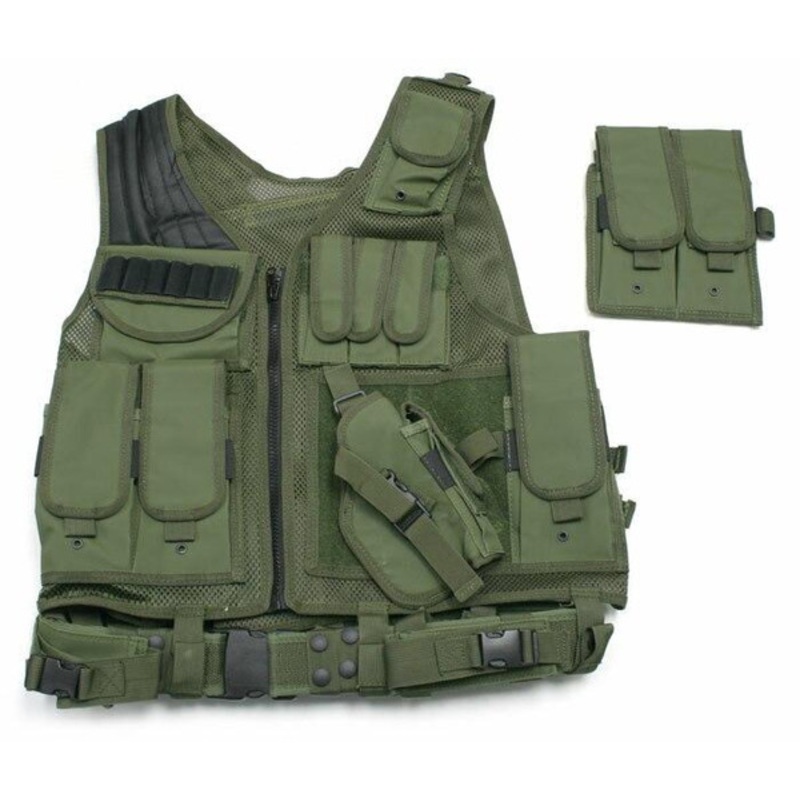UTG Airsoft Deluxe Tactical Vest (OD Green)