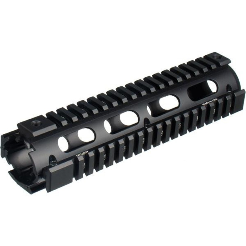 UTG PRO Model 4/15 Mid Length Quad Rail System, RIS, Black