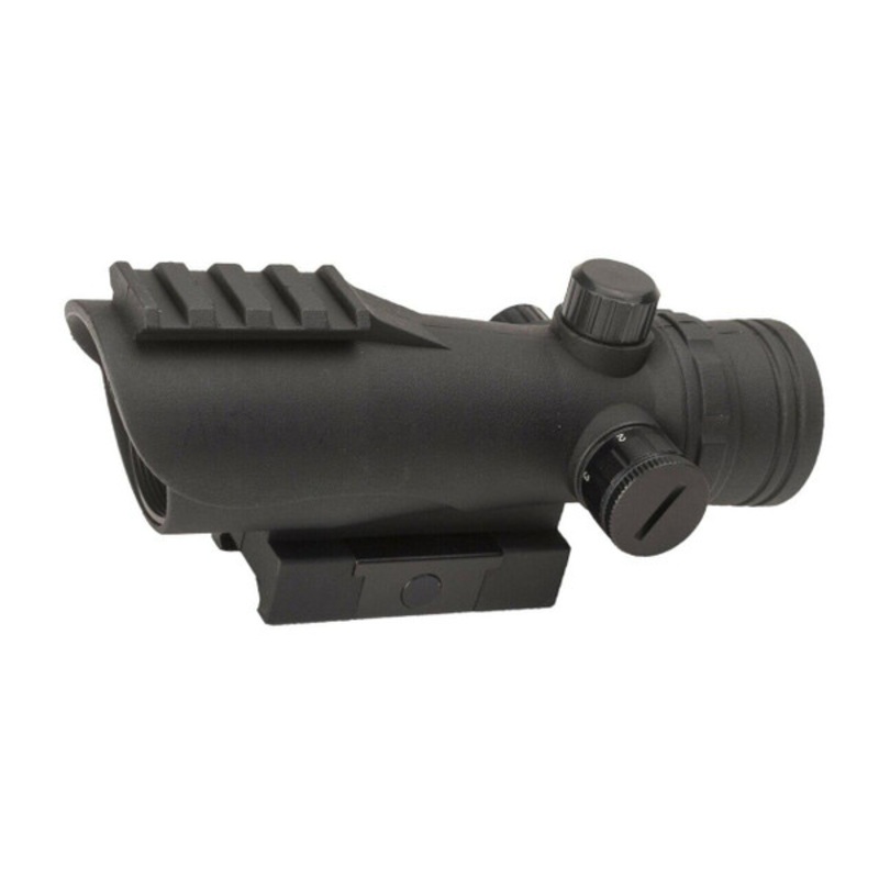 Valken Tactical 30mm Illuminated Red Dot Optic, Black