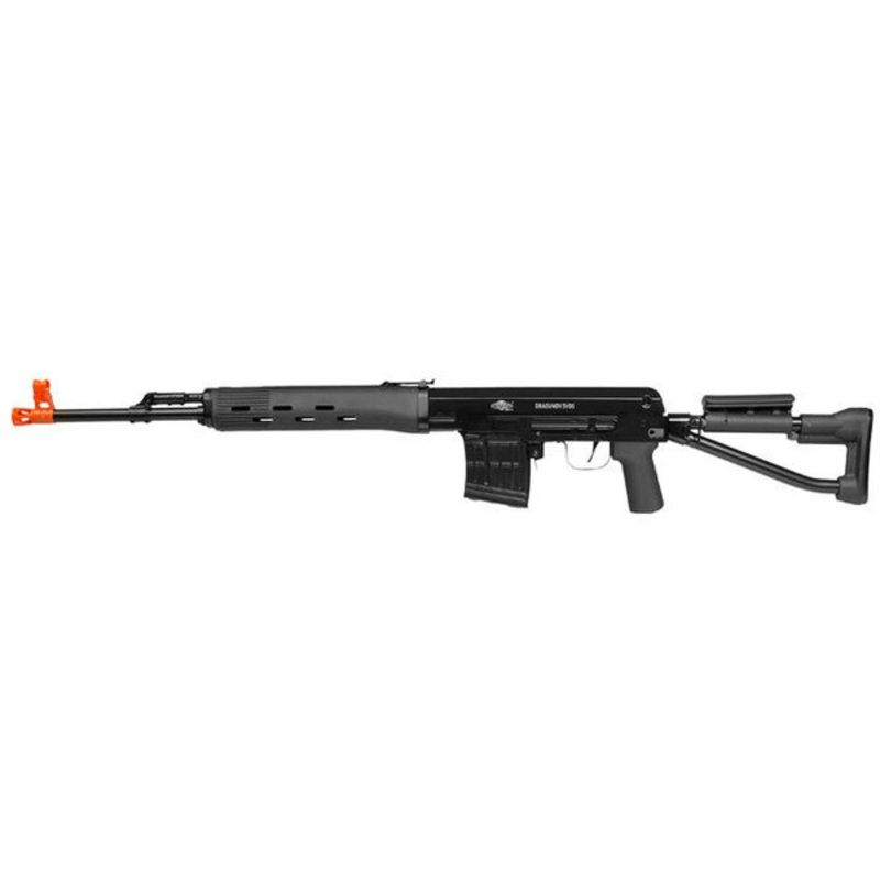 Aftermath Dragunov Airsoft Sniper Rifle, Black, Fully Licensed