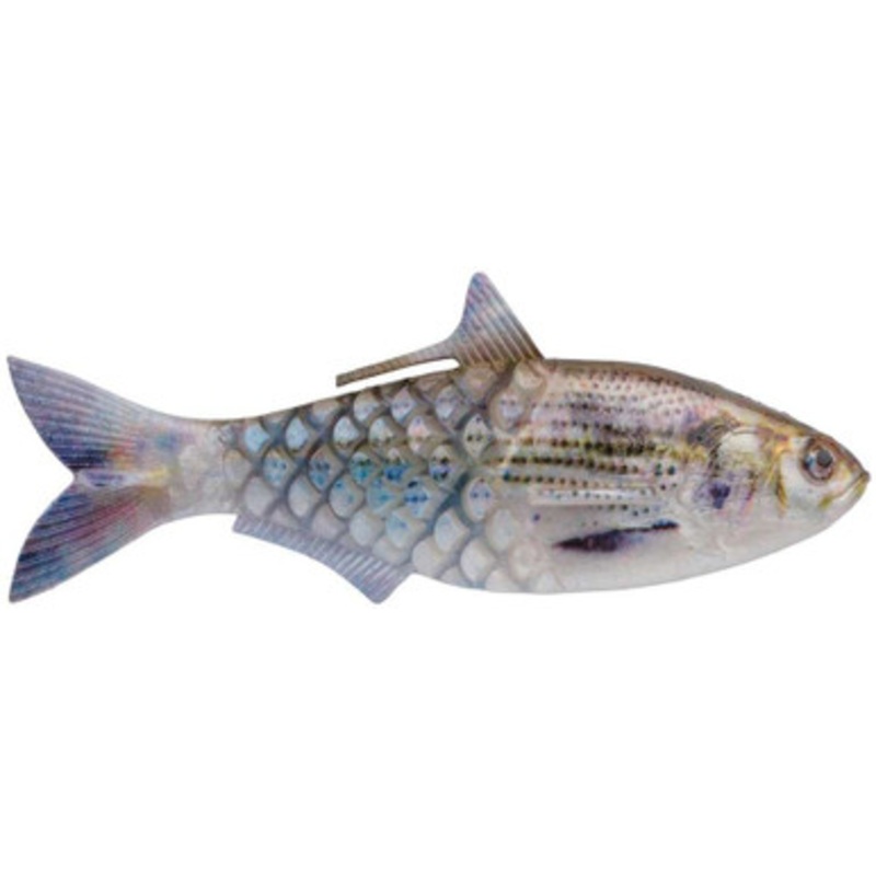Berkley PowerBait Shad-E Swimbait – 6.1in – HD Hickory Shad