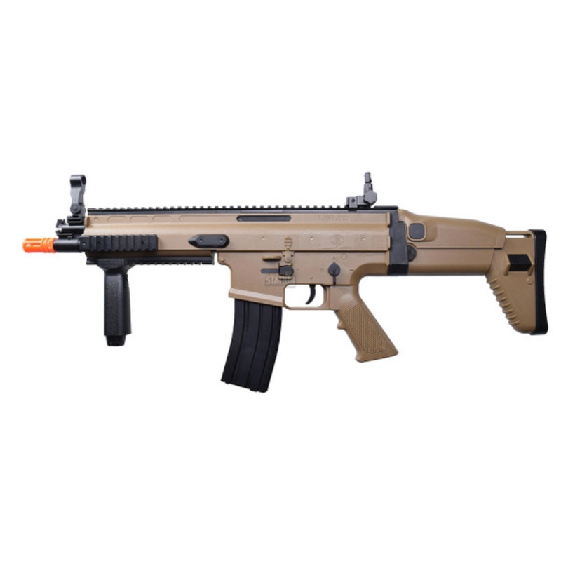 FN Herstal SCAR-L Spring Powered Airsoft Gun, Tan