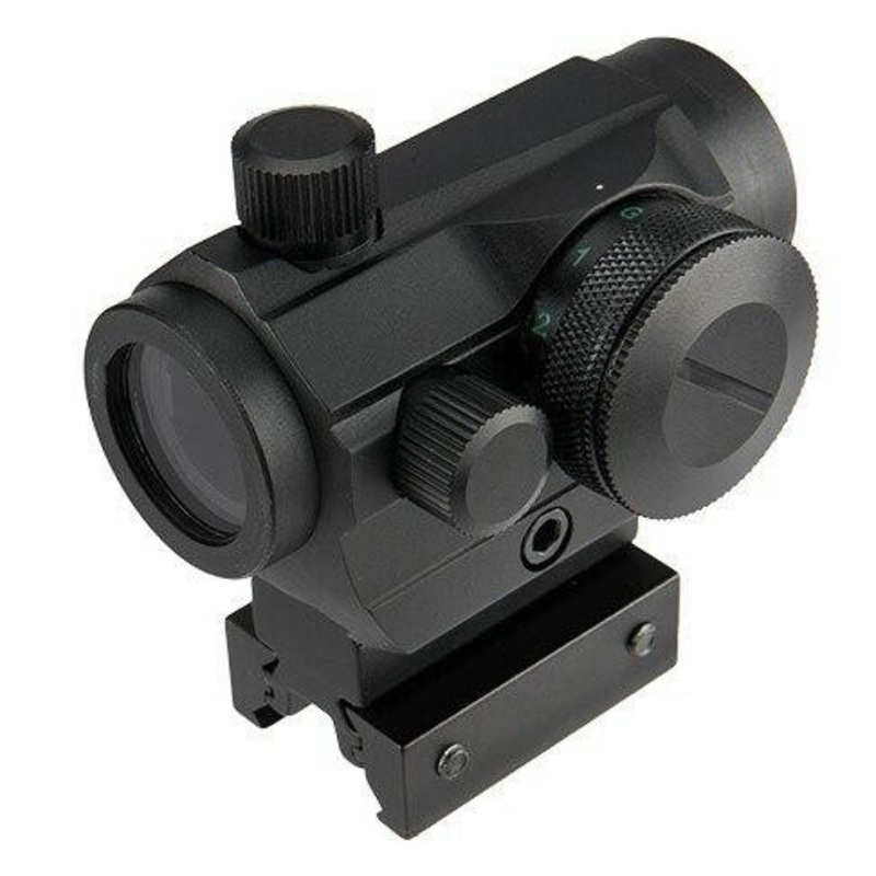 Lancer Tactical Full Metal Red/Green Dot Sight with Riser Mount