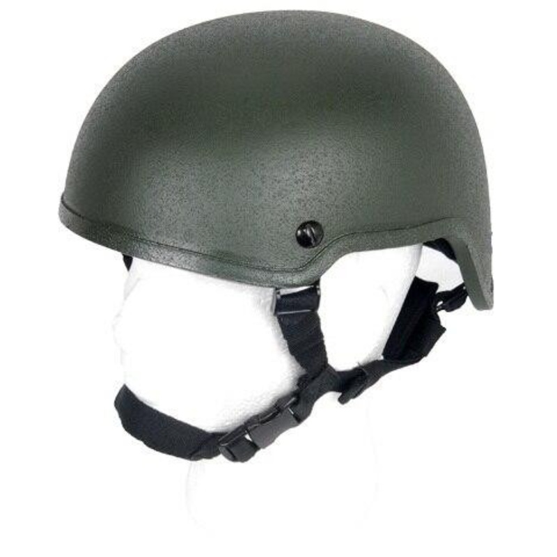 Lancer Tactical MICH 2001 Tactical Helmet, OD Green