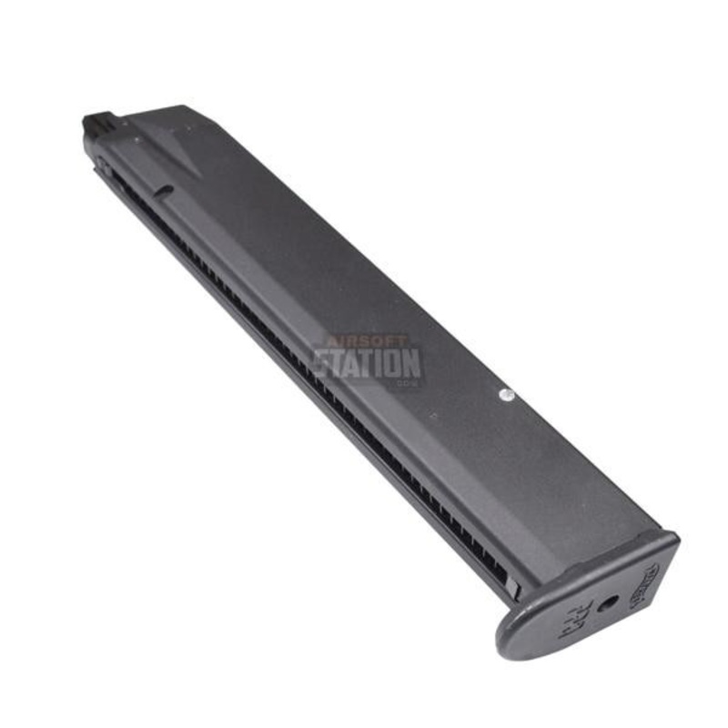 Walther PPQ GBB Extended Airsoft Magazine, 45 Round Capacity