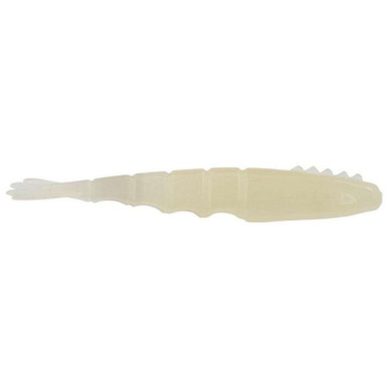Berkley Powerbait Saltwater Bonga Shrimp – 4in – Glow