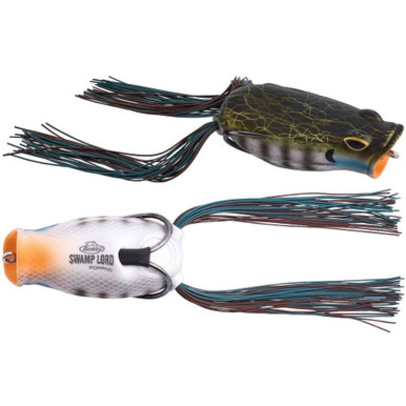 Berkley Swamp Lord Hollow Body Popping Frog – 2.4in – MF Bluegill