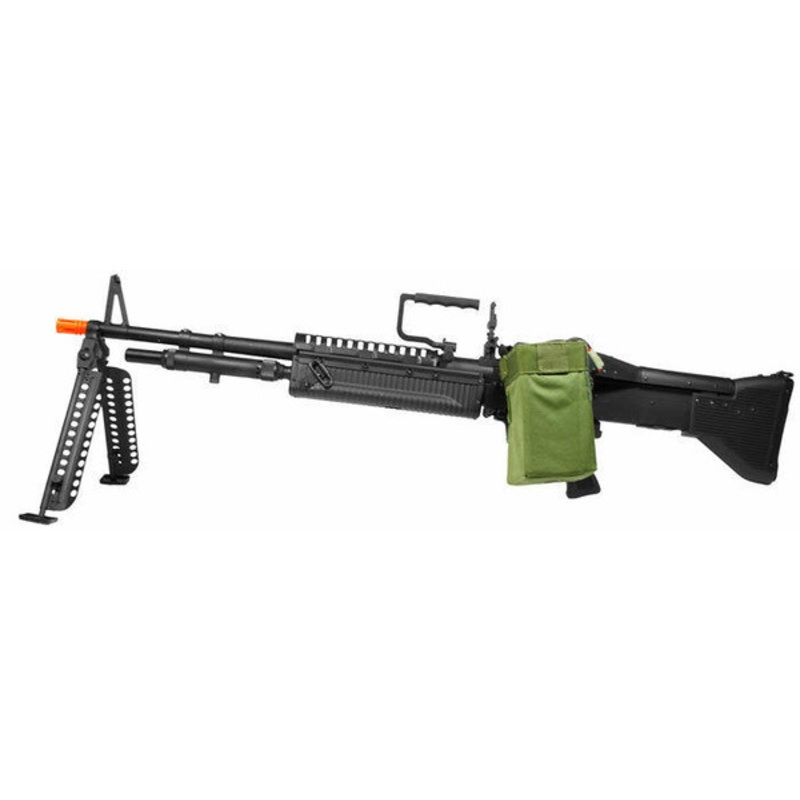 A&K M60 Full Metal Support Airsoft Rifle
