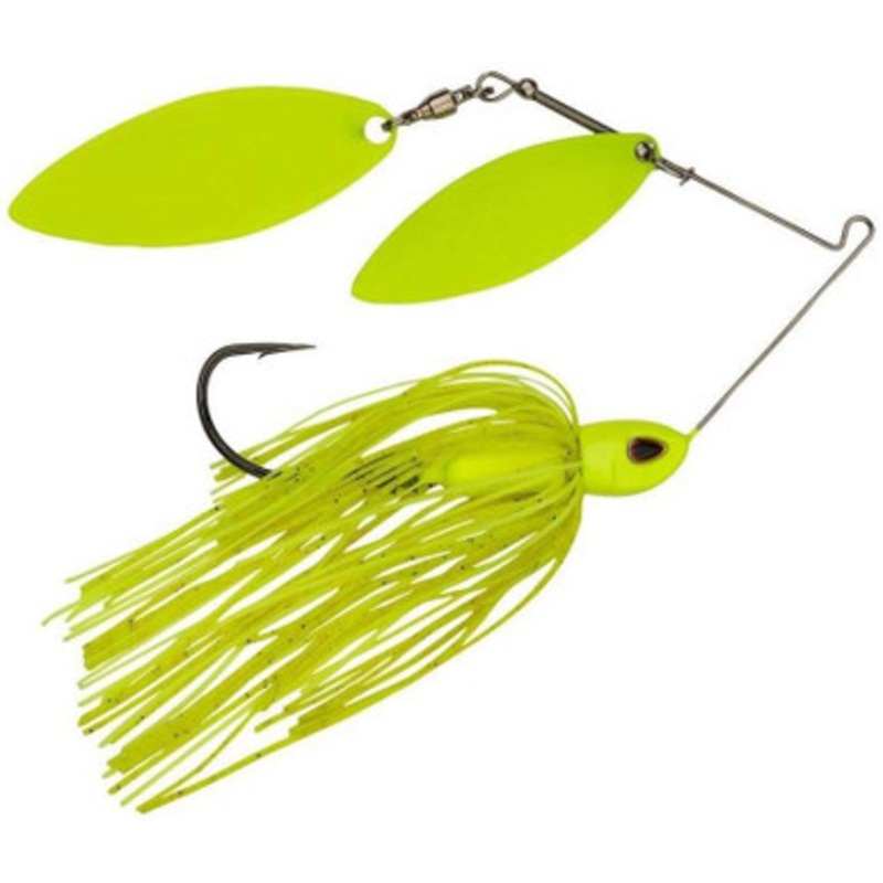 Berkley Power Blade Compact W/W Spinnerbait – 3/8oz – Chartreuse
