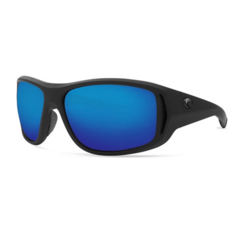Costa Del Mar Montauk Sunglasses – Matte Black/Blue Mirror