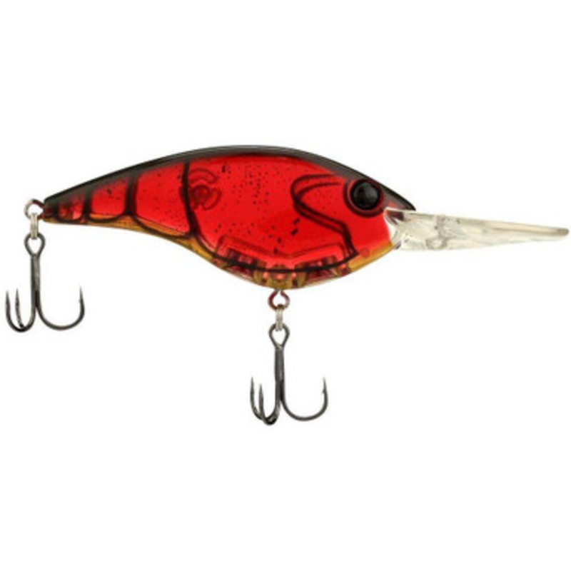 Berkley Clickin Frittside Crankbait 5 – 1/3oz – Ghost Red Craw