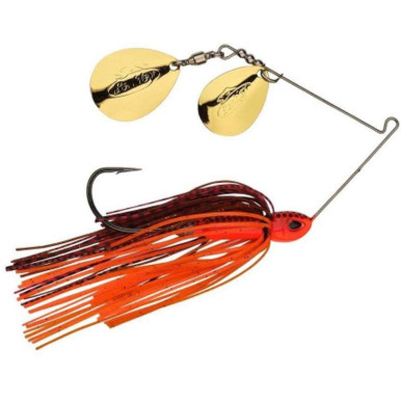 Berkley Power Blade Compact C/C Spinnerbait – 1/2oz – Fire Craw