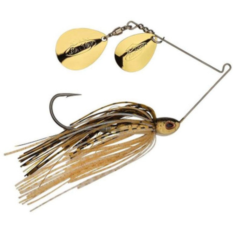 Berkley Power Blade Compact C/C Spinnerbait – 1/2oz – Golden Shiner