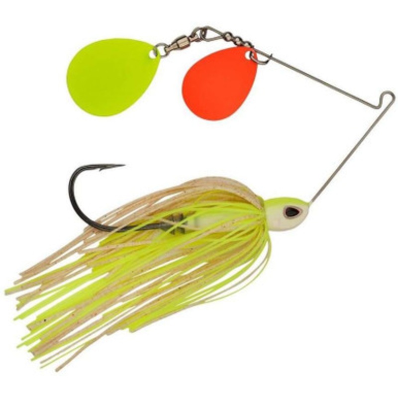 Berkley Power Blade Compact C/C Spinnerbait – 3/8oz – White Chart OC
