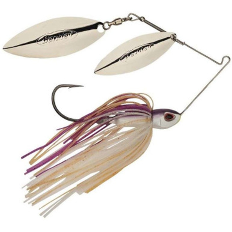 Berkley Power Blade Compact W/W Spinnerbait – 3/4oz – Purple Rain