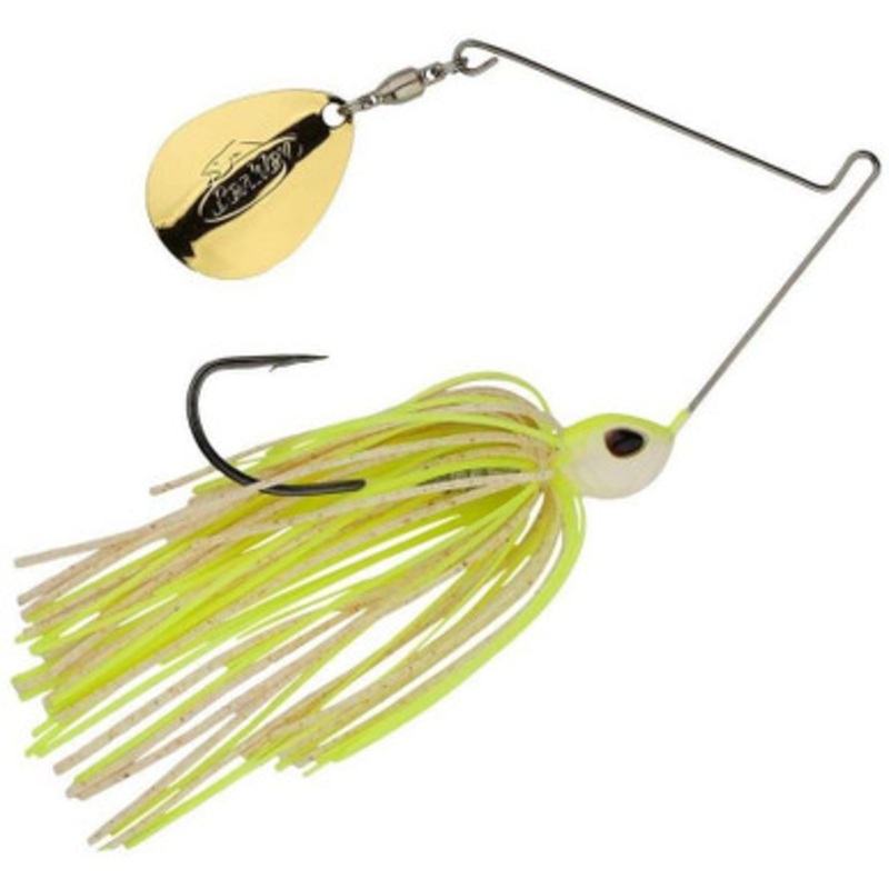 Berkley Power Blade Standard SC Spinnerbait – 1/8oz – White Chartreuse