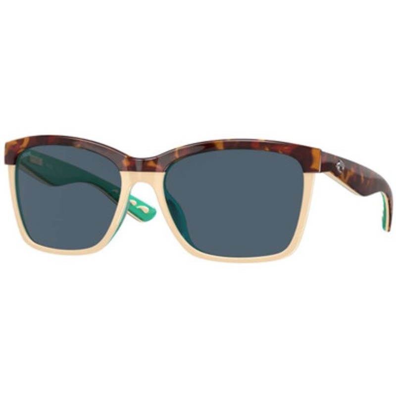 Costa Del Mar Anaa Sunglasses – Shiny Retro Tortoise/Gray