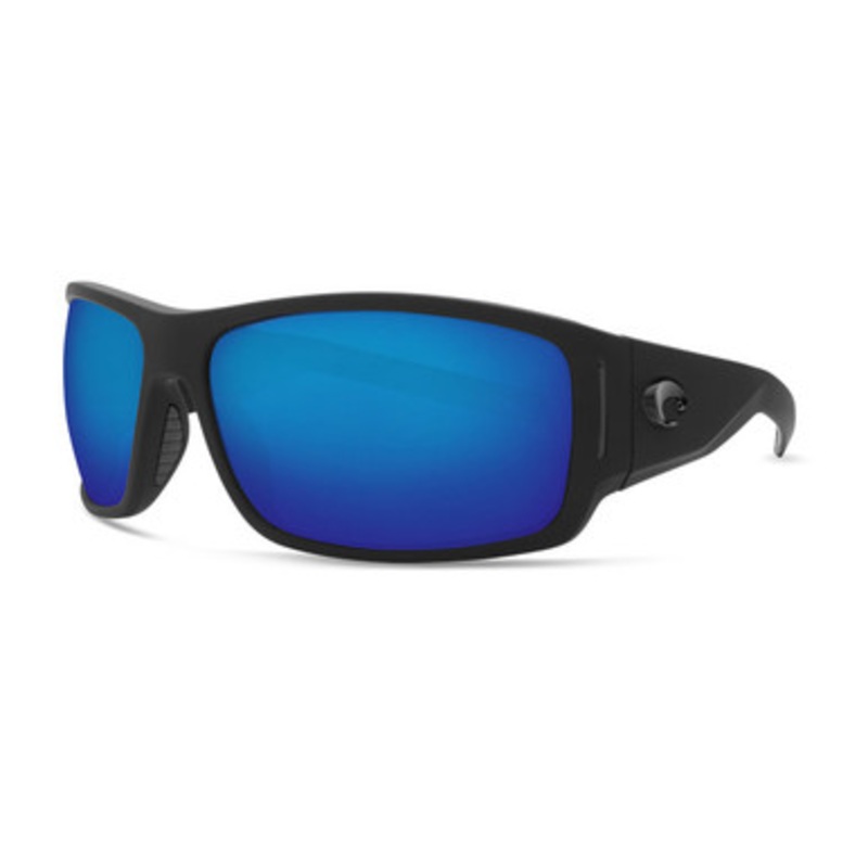 Costa Del Mar Cape Sunglasses – Matte Black Ultra Frame/Blue Mirror
