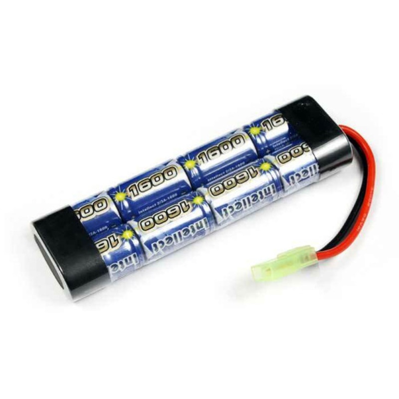 Intellect 9.6v 1600mAh High Quality NiMH Mini Battery