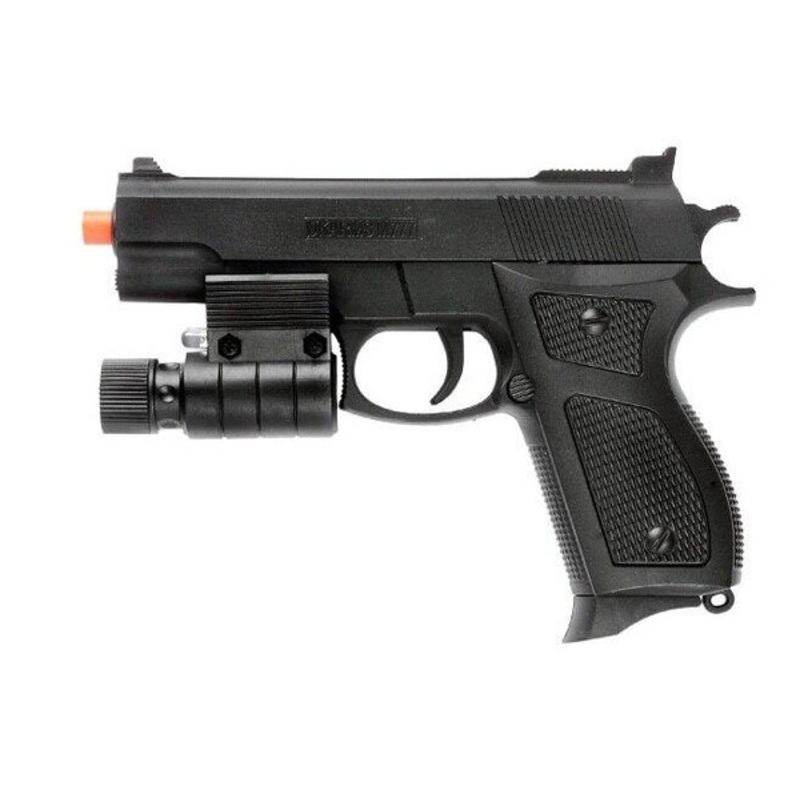 UK Arms M777R Spring Airsoft Pistol with Laser Sight