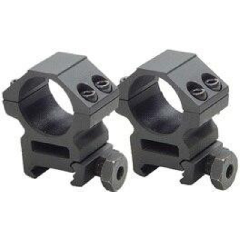 UTG Premium 1 Rings, Medium, Weaver Mount, See-Thru
