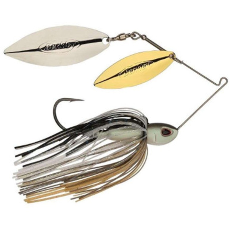 Berkley Power Blade Compact W/W Spinnerbait – 1oz – Shad Spawn