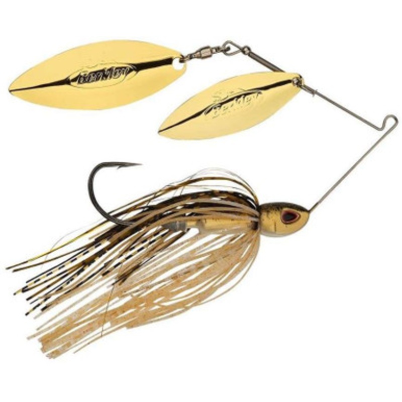 Berkley Power Blade Compact W/W Spinnerbait – 3/4oz – Golden Shiner