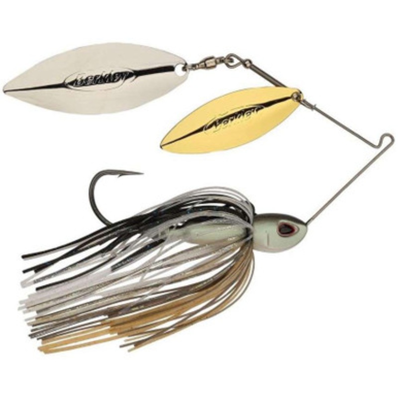 Berkley Power Blade Compact W/W Spinnerbait – 3/4oz – Shad Spawn